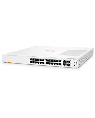 HPE Networking Instant On 1960 24G 20p Class4 4p Class6 PoE 2XGT 2SFP+ 370W Switch