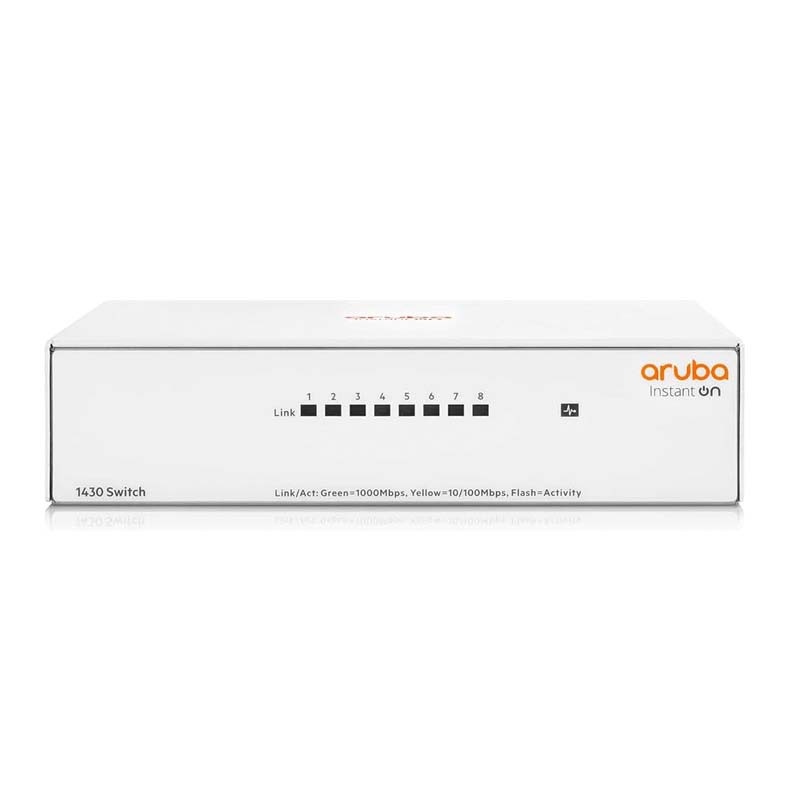 HPE Networking Instant On R8R45A 1430 8G Unmanaged Switch