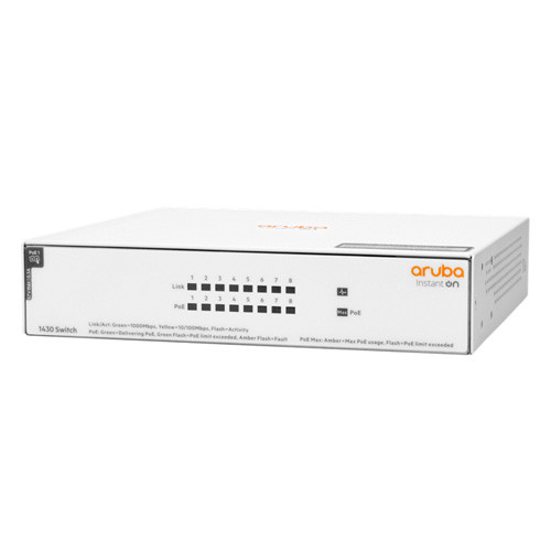 Aruba Instant On 1430 8G 64W Switch - R8R46A